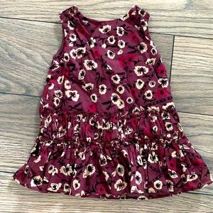 Burberry little girls dress 9mo